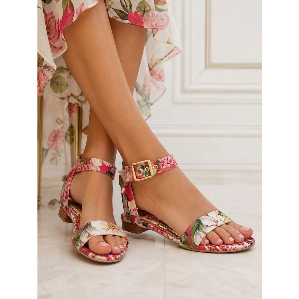 Ted Baker Pink Floral Sandals